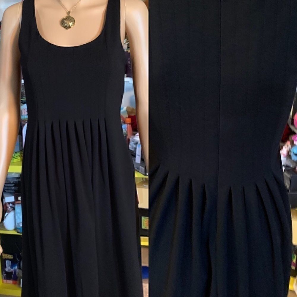 Isaac Mizrahi  Target Box Pleat Black Jumper/Dress